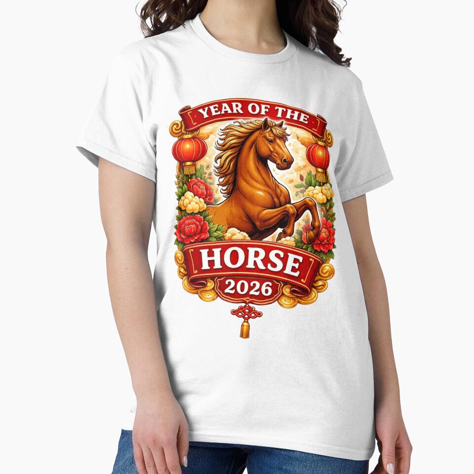 Year of the Horse 2026 Chinese Zodiac by Myra365Art