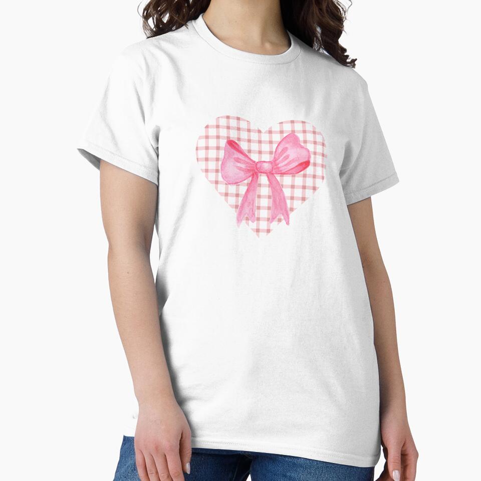 Coquette Pink Plaid by therighttee1