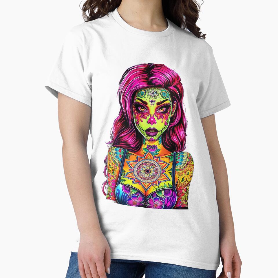 Skull Girl Tattoo by macadolie