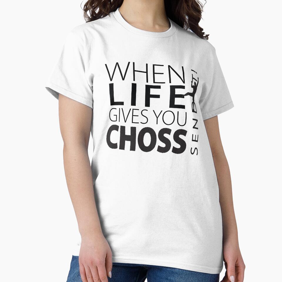 Rock Climbing T-Shirt by beandesign333