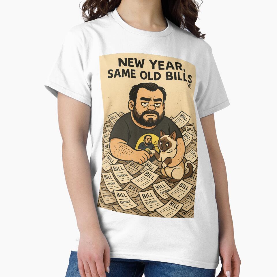 New Year, Same Old Bills by Wildched Artistry