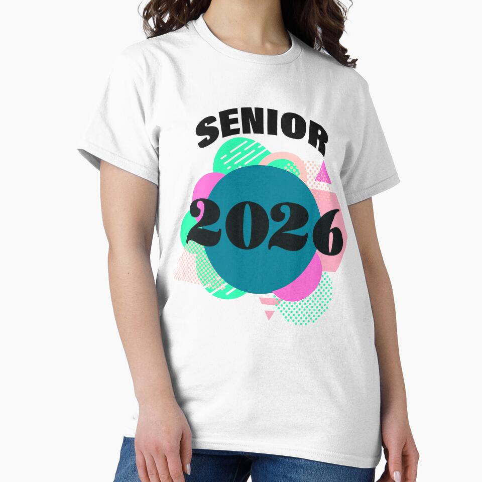 Senior 2026 Retro Geometric Graduation by MotifzMix