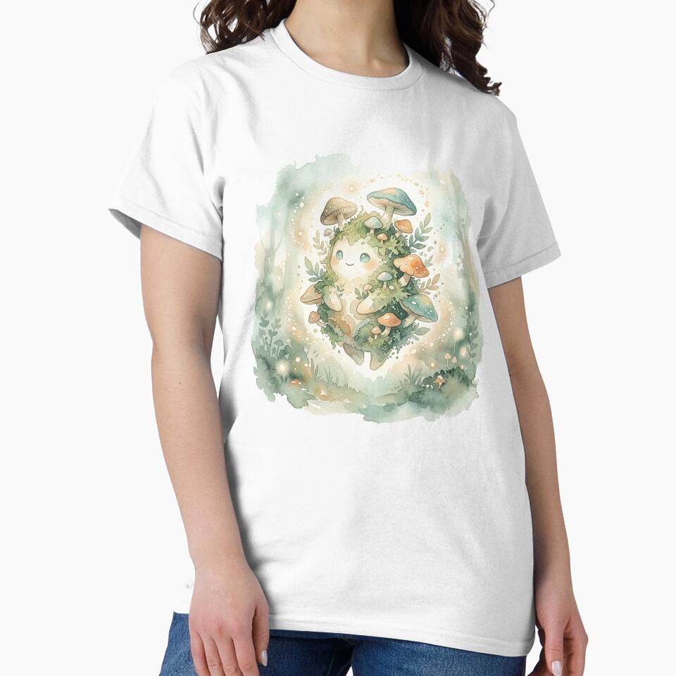 Cute Mushroom Spirit of the Enchanted Forest by GrabaHuk