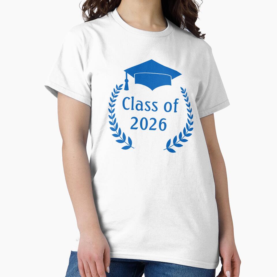 Graduation 2026 Blue Laurel by Harkins-House