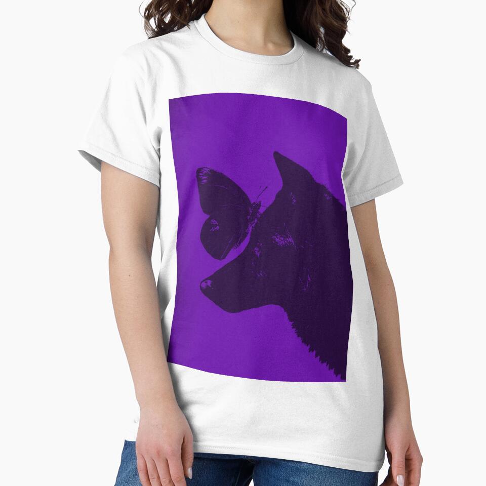 Purple Grunge Dog Cover by Abstract Finds