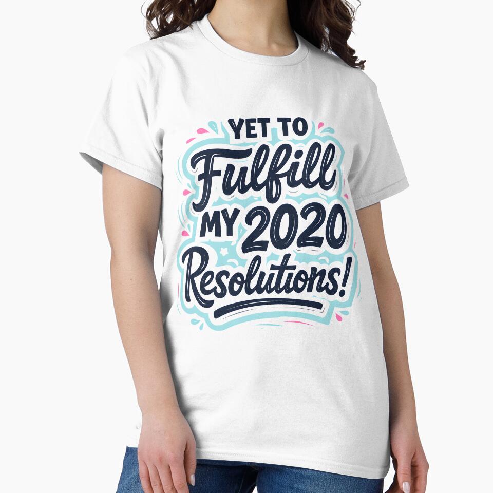 Funny New Year Resolutions Tee for 2026 by ArtzyAyb