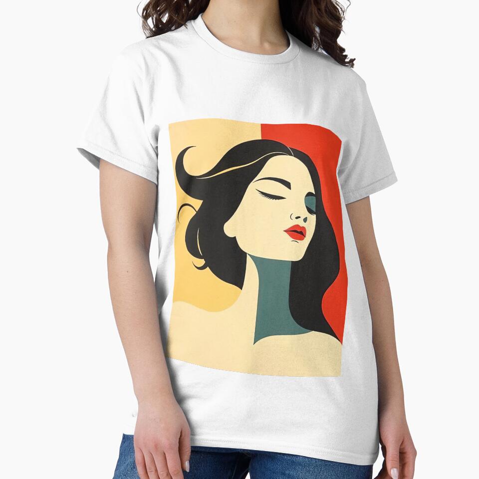 Serene Minimalist Female Portrait – Calm Beauty in the Breeze by SpeckAndLook