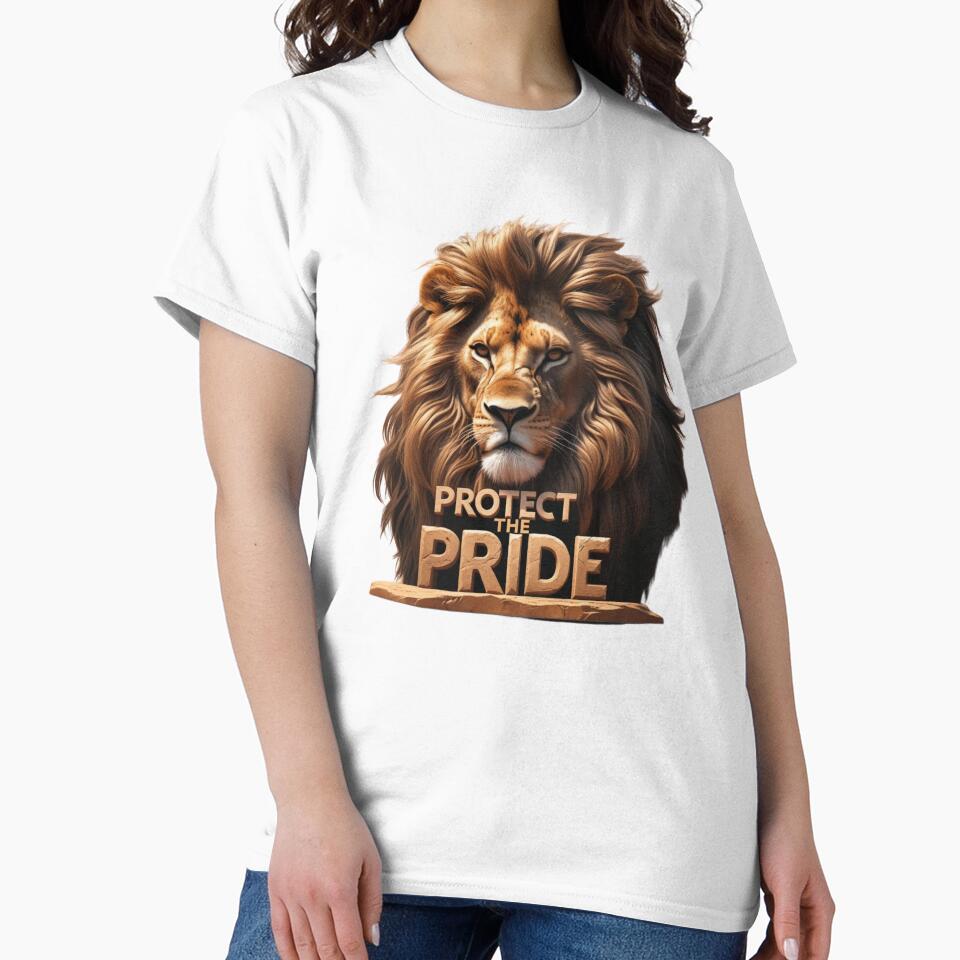 Protect The Pride – Majestic Lion Wildlife Conservation Art by RAA-Logo-Image