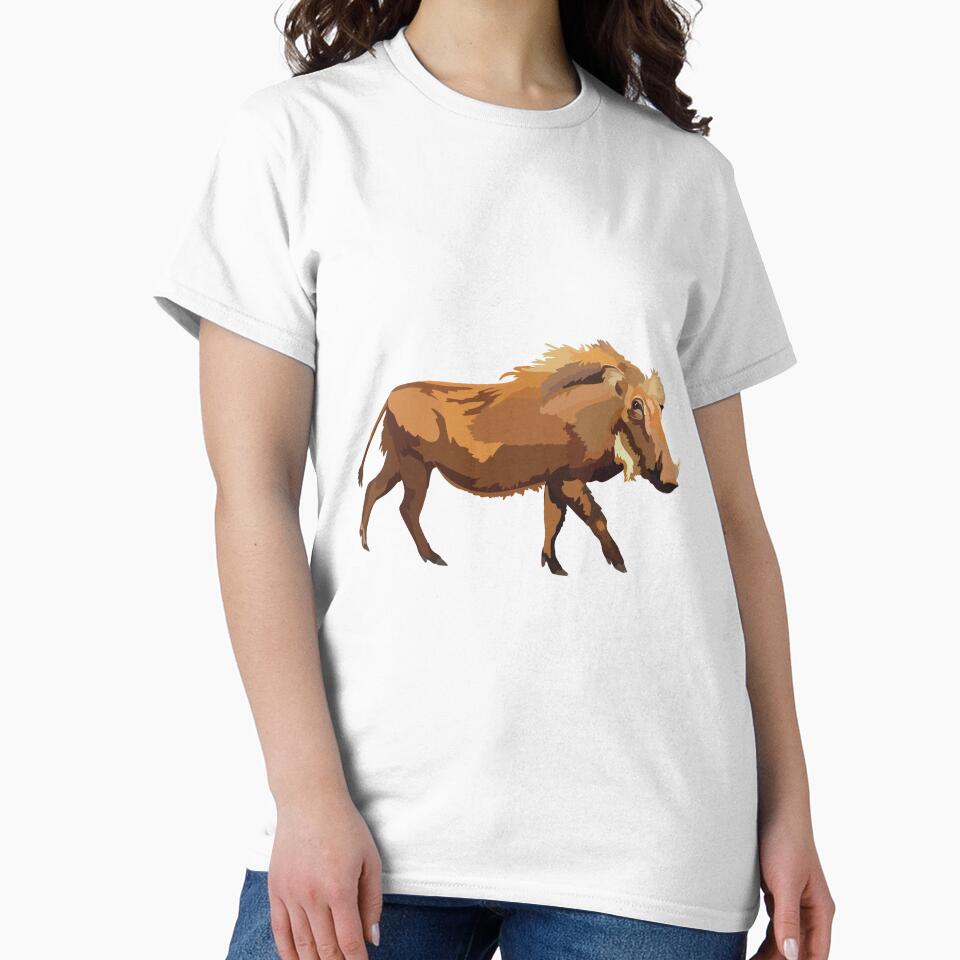 W is for Warthog,Warthog Collection | Wildlife Art & African Animal Designs by PrettylittlepastelUk