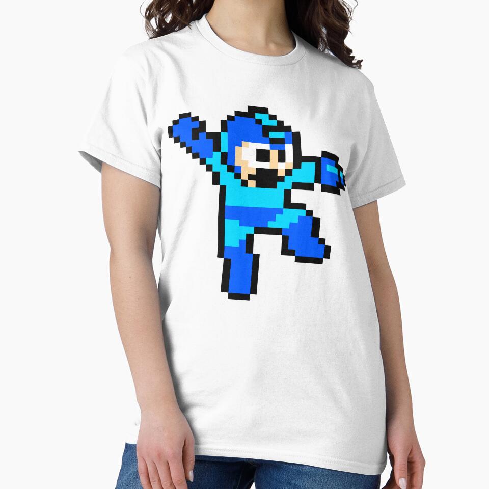 Mega Man Sprite (Jump Shot) by Now Loading...
