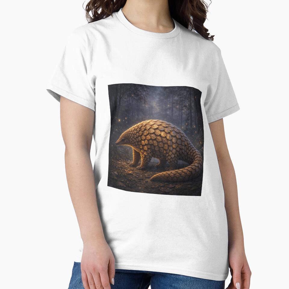 Pangolin Guardian of the Twilight Forest by GeoWild Designs