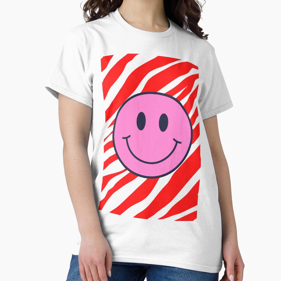 zebra smiley pink red by SUUSCK ★