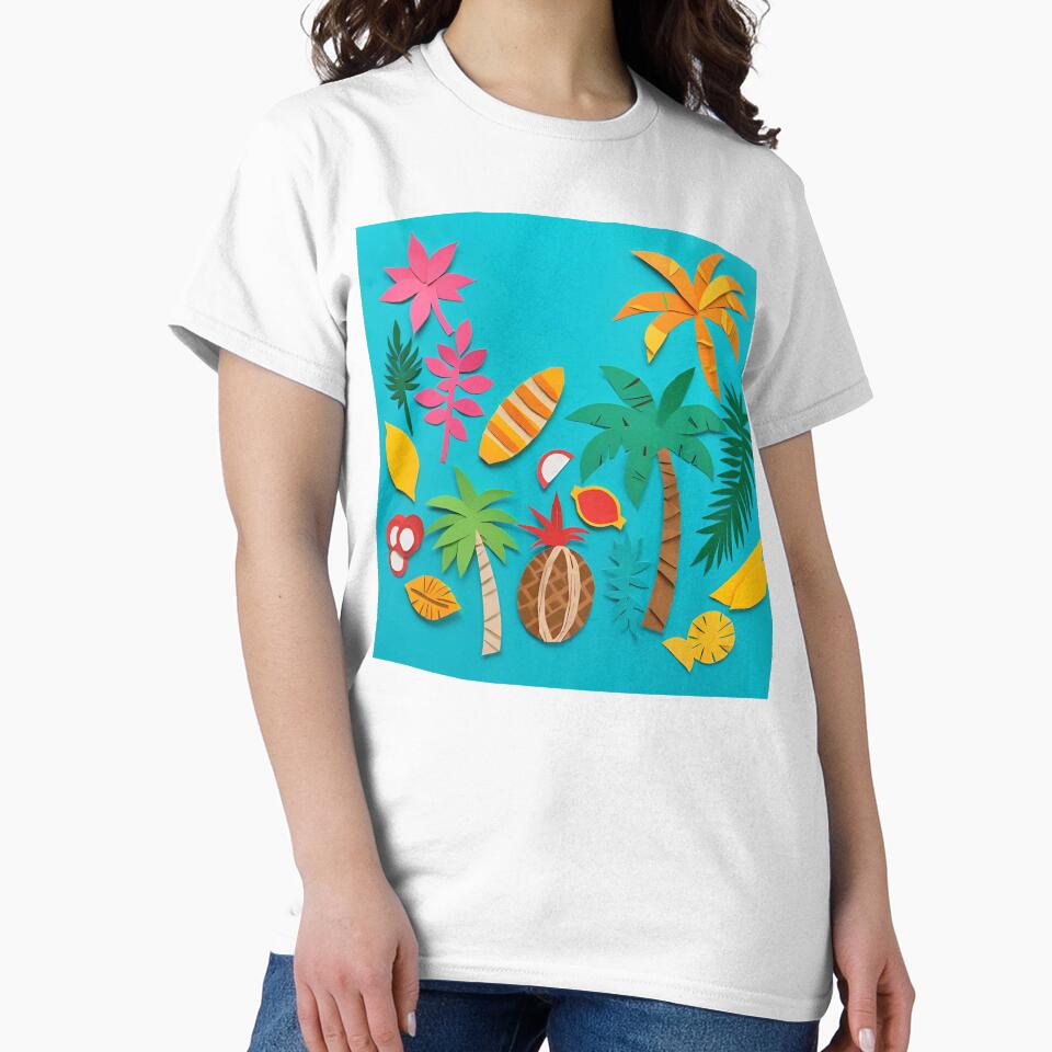 Tropical Paper Paradise by Glam-OOTD