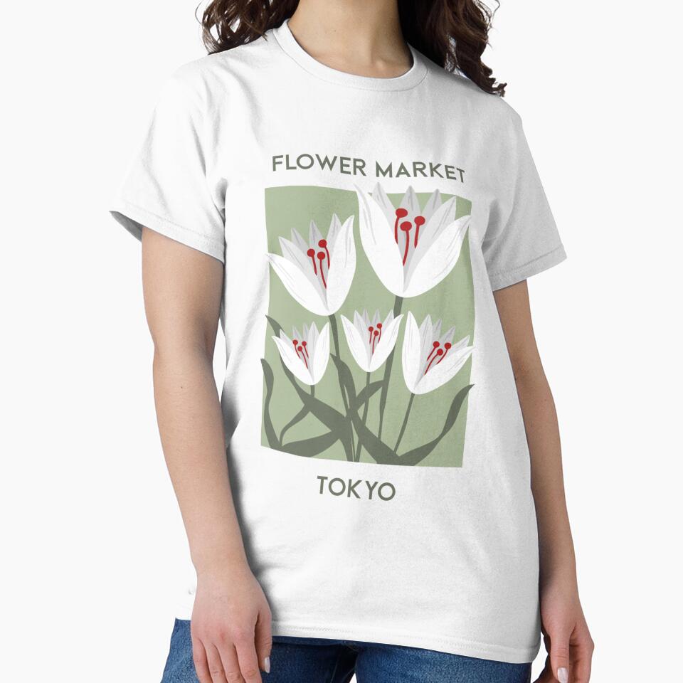 Flower Market Tokyo Aesthetic by 4seasondesign