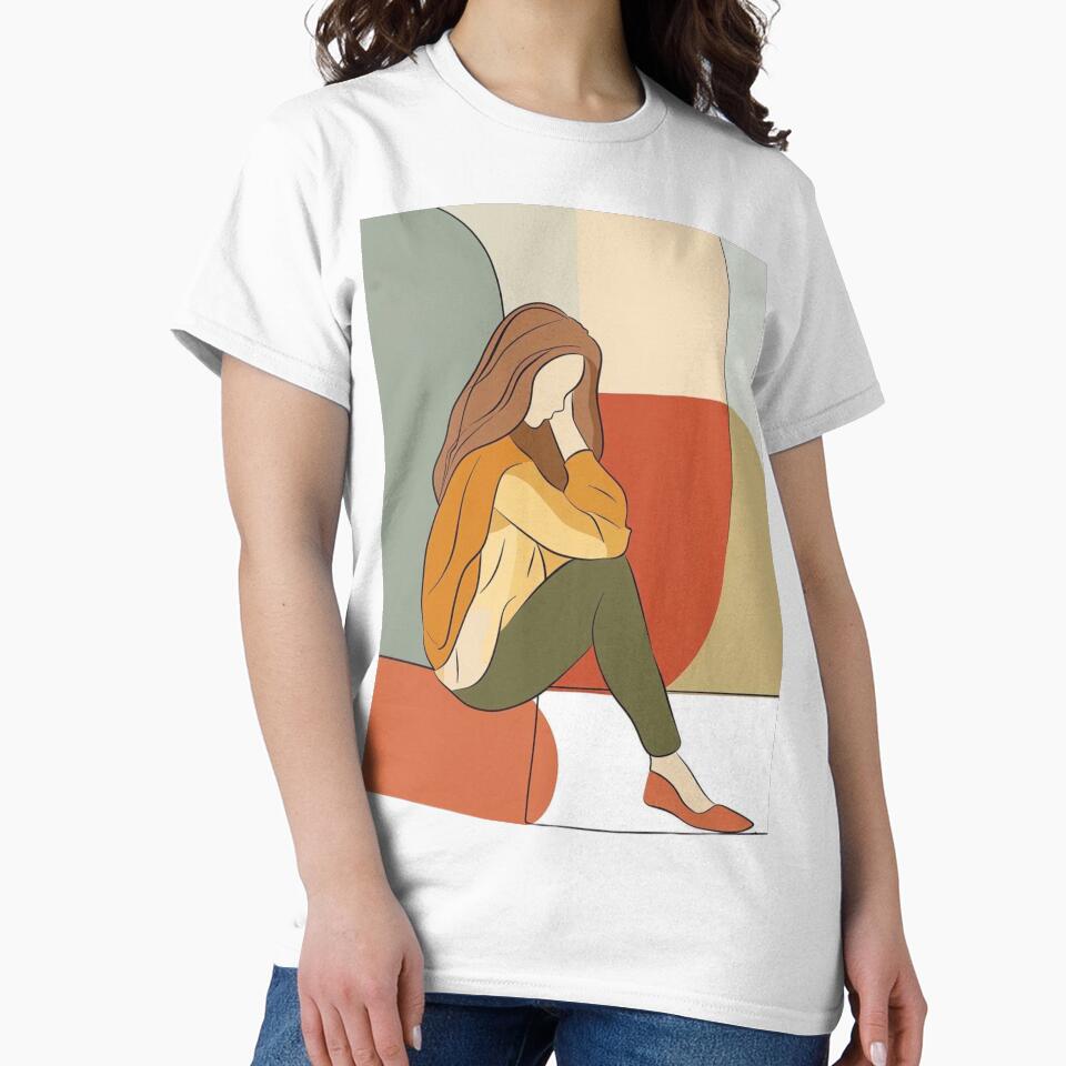Musing Woman by AnnDart