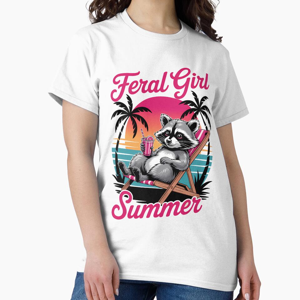 Feral Girl Summer by Hairball-Pets