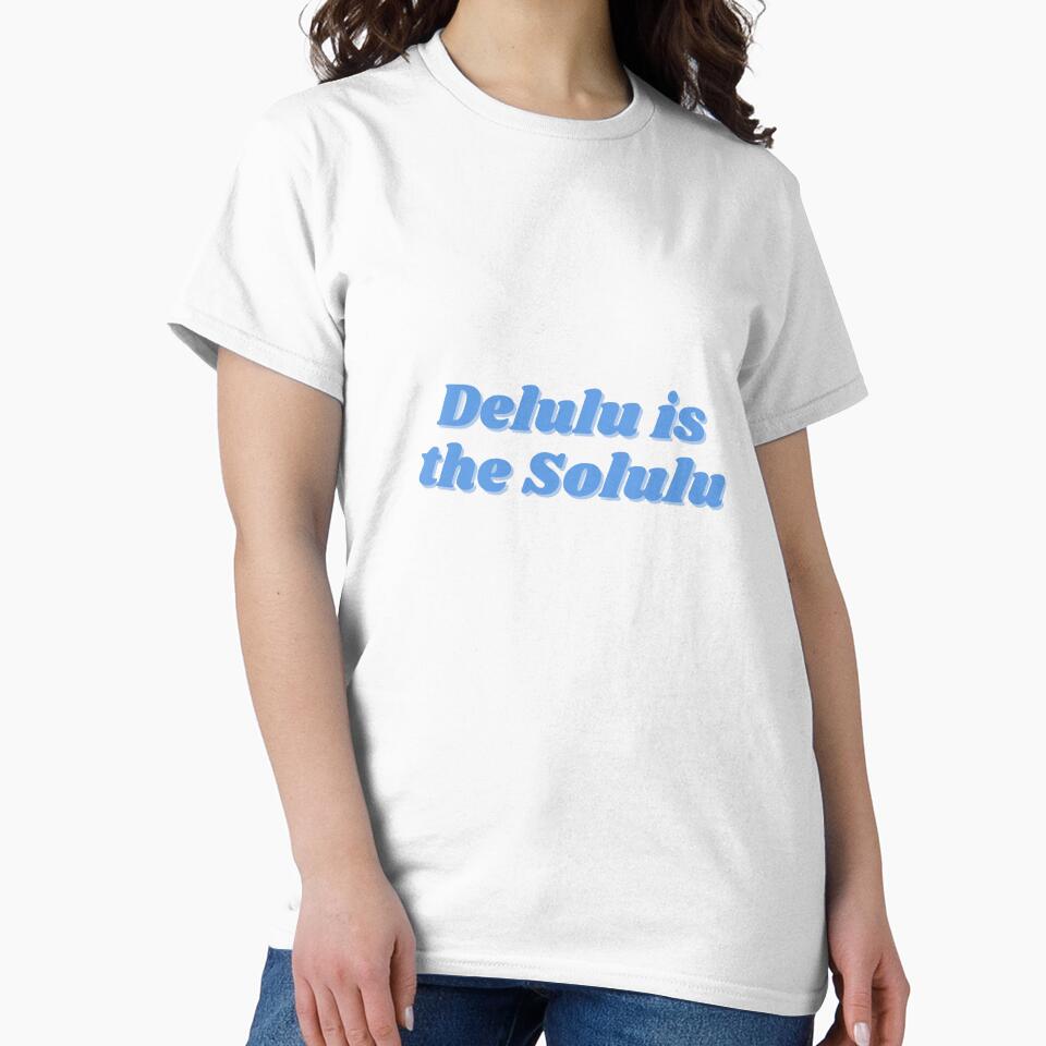 Delulu is the Solulu blue by Funky Penguin