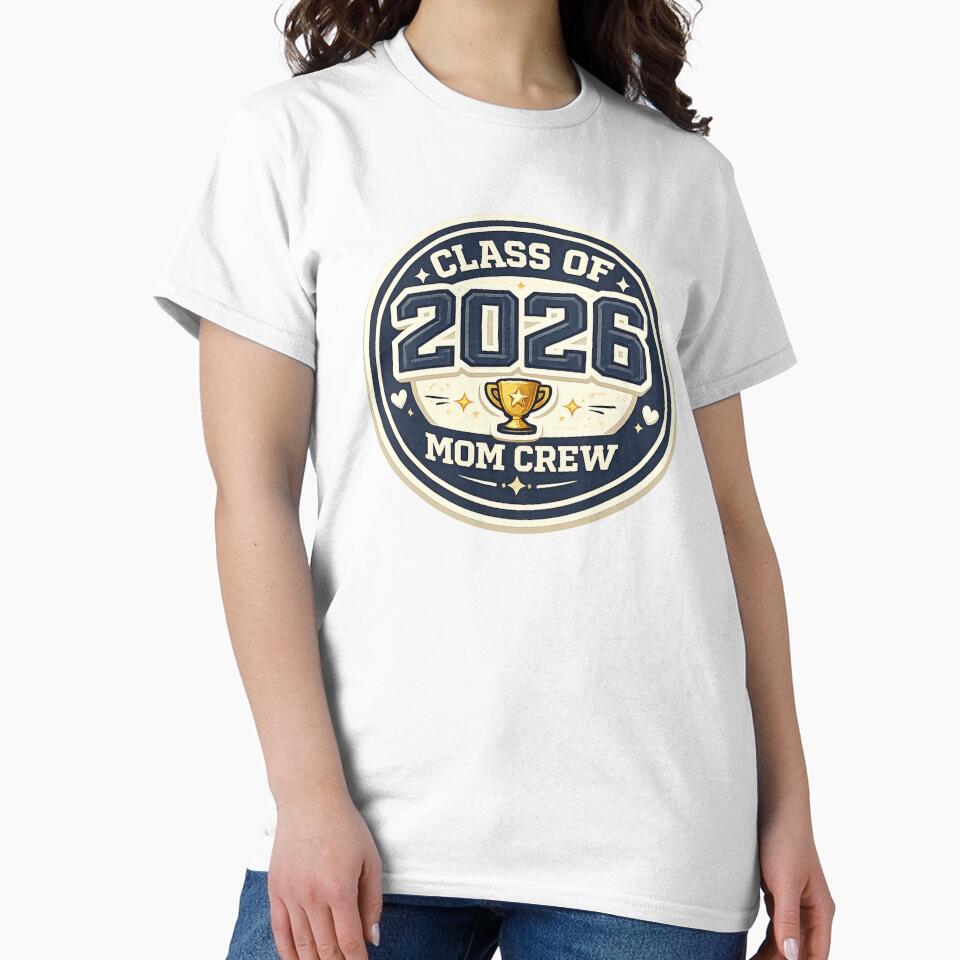 Class of 2026 Mom Crew – Proud Graduation Squad by PunchDrop