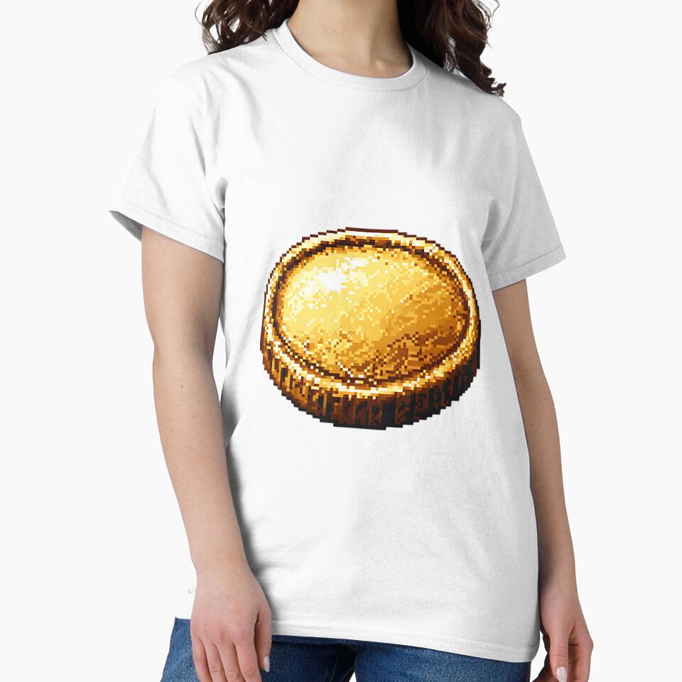 Pixel Art: Pixelated Gold Coin by bapupa