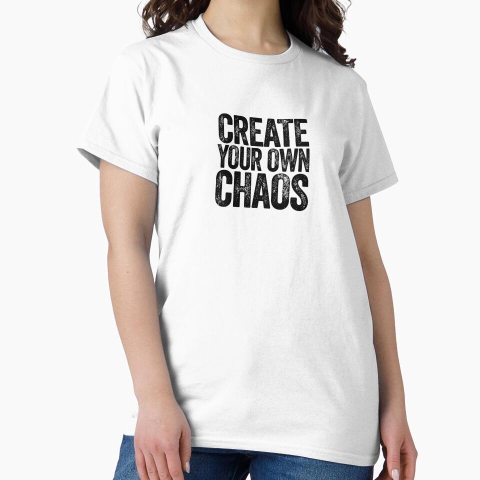 CREATE YOUR OWN CHAOS - Brutalist Type by FSilk