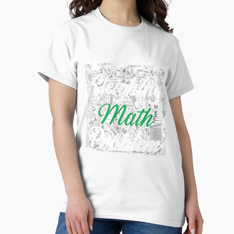 Sleighing math problem funny gift for boy and girl students by patroart
