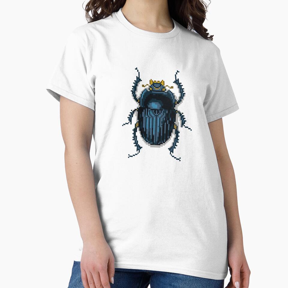 Pixel art beetle nº 010 by Kanistamps