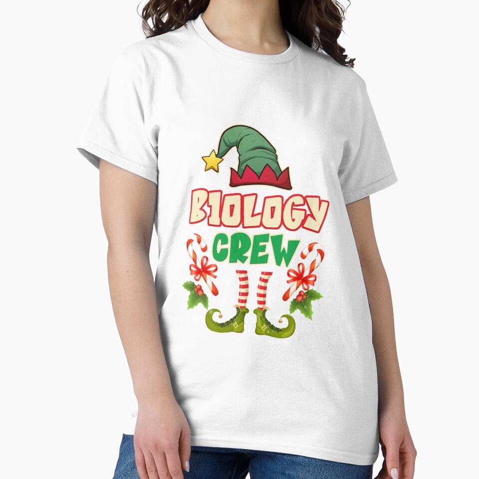Biology Elf Crew Christmas Santa Helper Sweater Ugly Squad Funny by Twan-Pas31