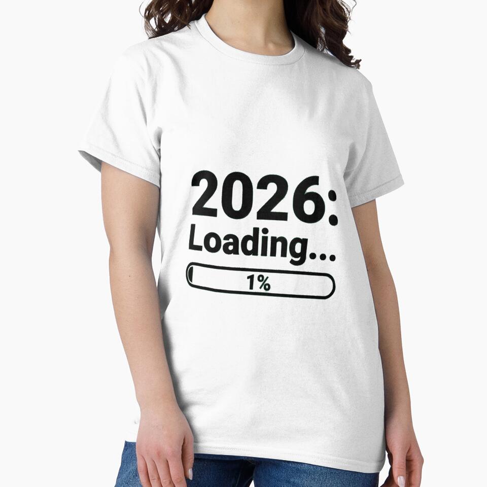 2026 Loading Please Wait - Funny Gamer New Year by platooz