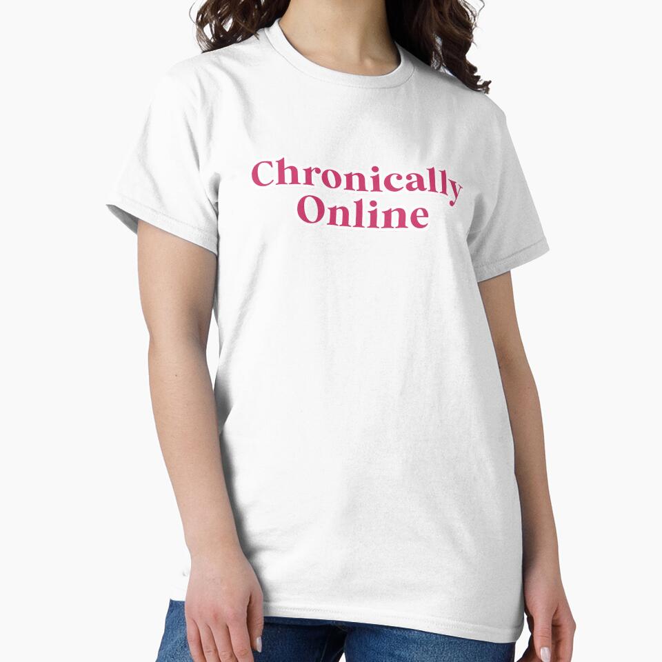 Chronically Online Pink by birchwoodgreen