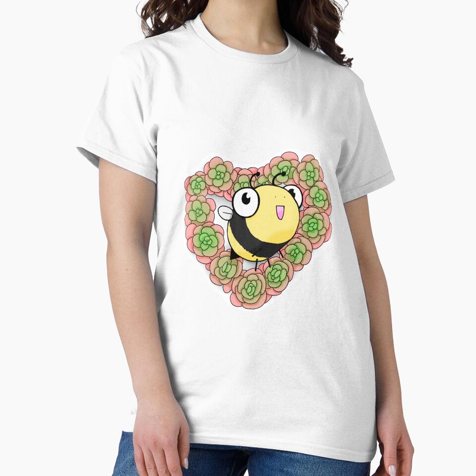 Save the Bees!! Pink by Dinkyinky