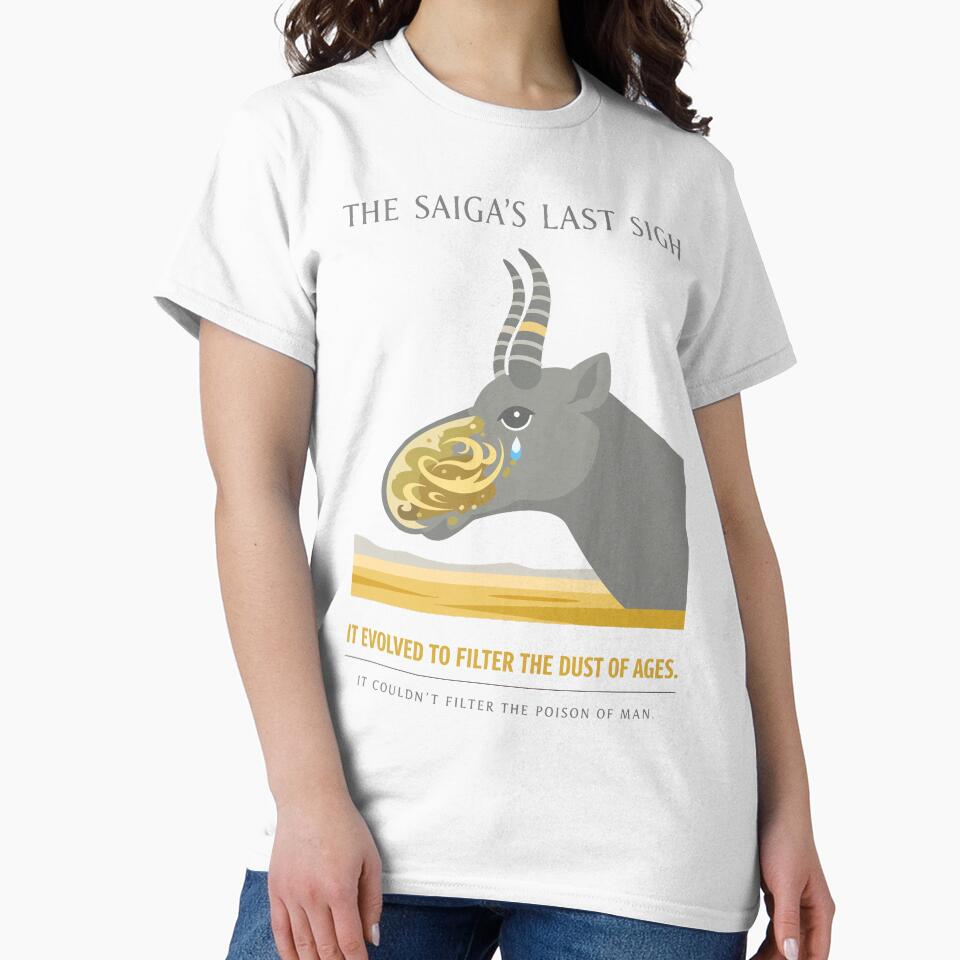 Saiga Antelope Last Sigh Environmental Warning by WildlifeInc