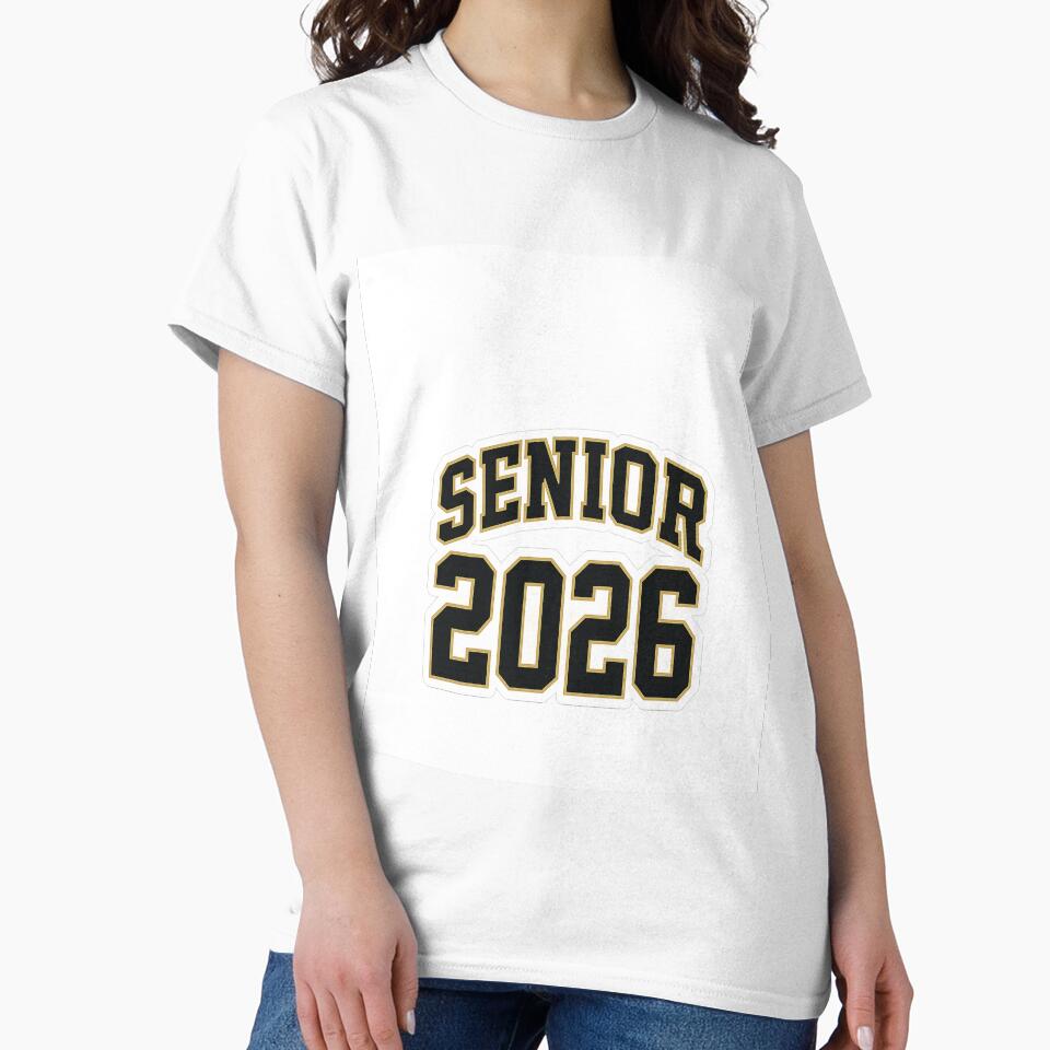 Senior 2026 – Graduation Class Typography Design by PrometheusStyle