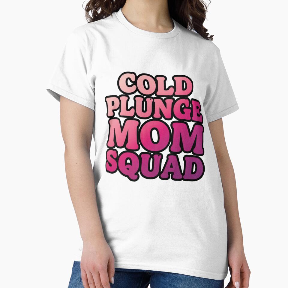 Cold Plunge Mom Squad - Funny Ice Bath Gift for Biohackers by FitEnvy