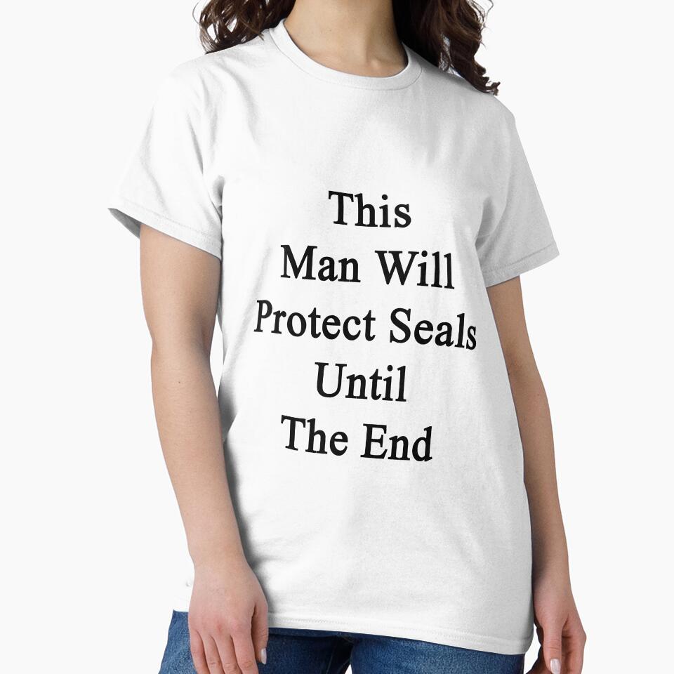 This Man Will Protect Seals Until The End by supernova23