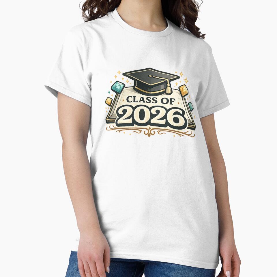 Class of 2026 Graduation Cap Badge by PunchDrop