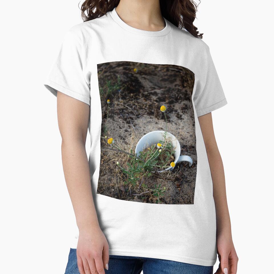 Chamomile growing in a mug by Life-s-A-Hike