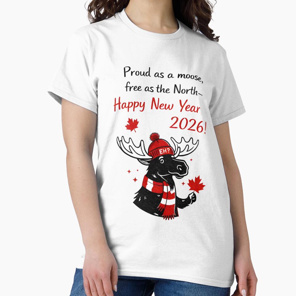 Canadian New Year Moose by HowToCanadian
