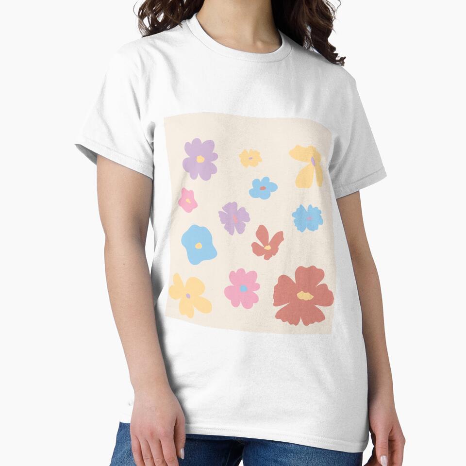 danish pastel flower pattern, danish pastel  set Sleeveless Top by 4seasondesign
