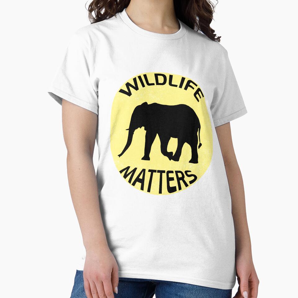 Wildlife matters design with a elephant. protect the elephants, protect the wildlife! by NobelFashion