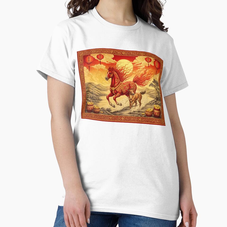 Year of the Fire Horse Baby by aykiradesigns