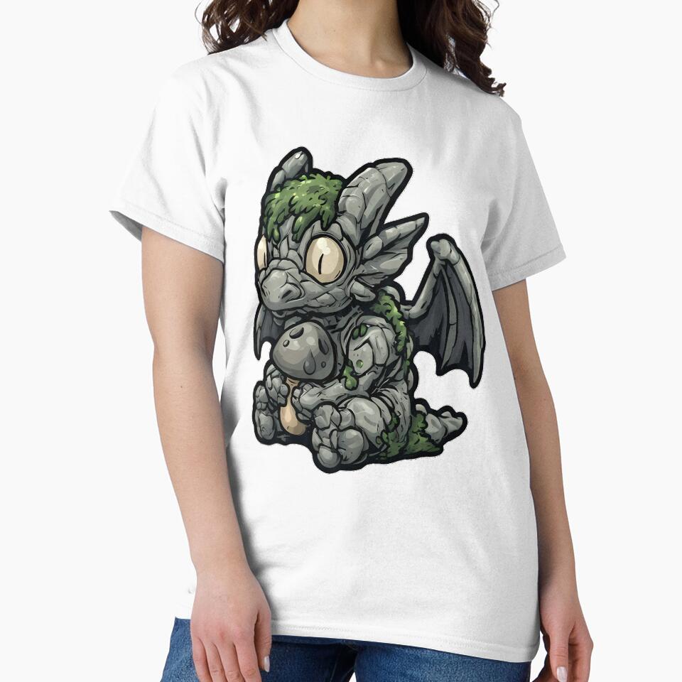Mossy Gargoyle Mushroom by IllumeInk