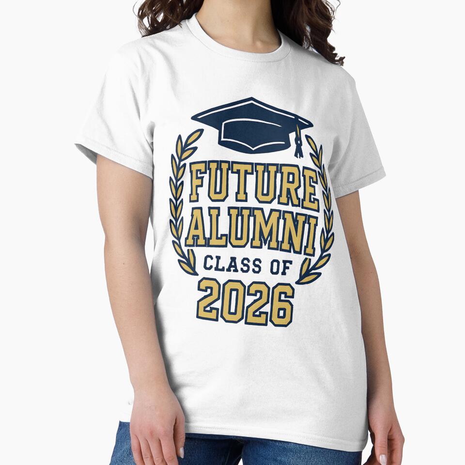 "Future Alumni Class of 2026" Graduation Laurel Wreath Design by DarylWelsh2024