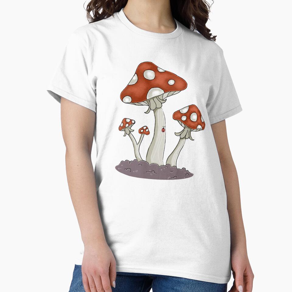 Red Mushrooms by mapes-stickers