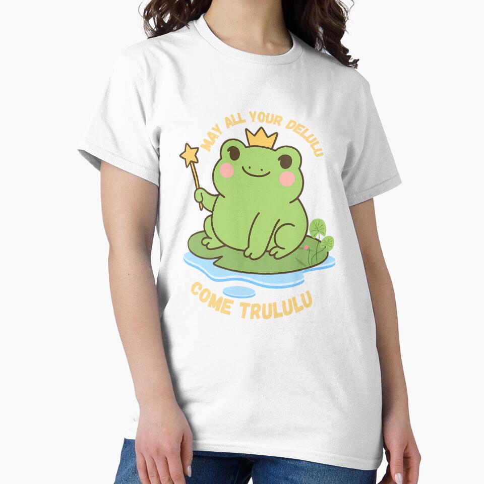 May All your delulu come trululu -Frog Meme by Artistusha
