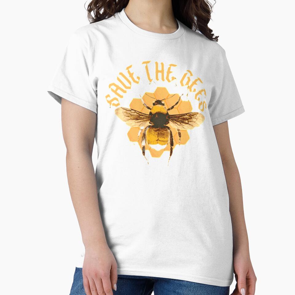Save the Bees design by luckyturtles