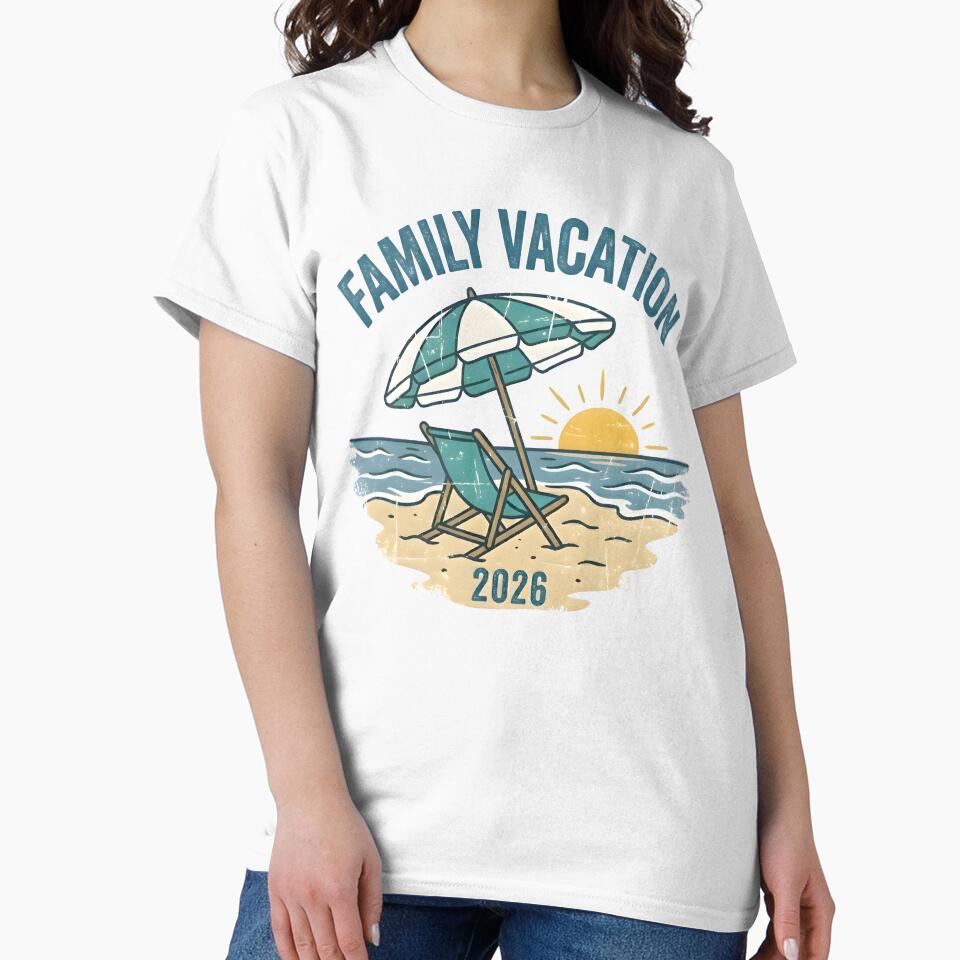 Family Vacation Shirt 2026 by PrettyfulStuff