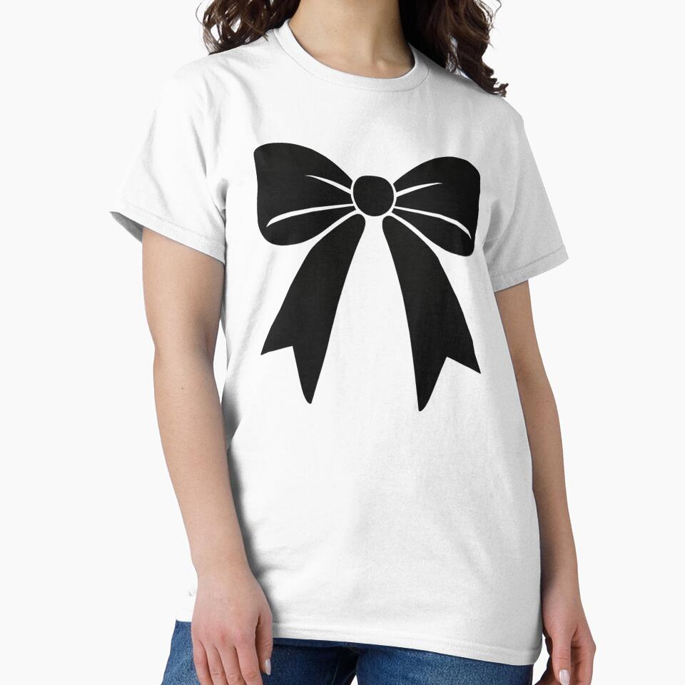 Black Bow Aesthetic - Dark Coquette and Minimal Ribbon Art by JaneMcCarthyDNA
