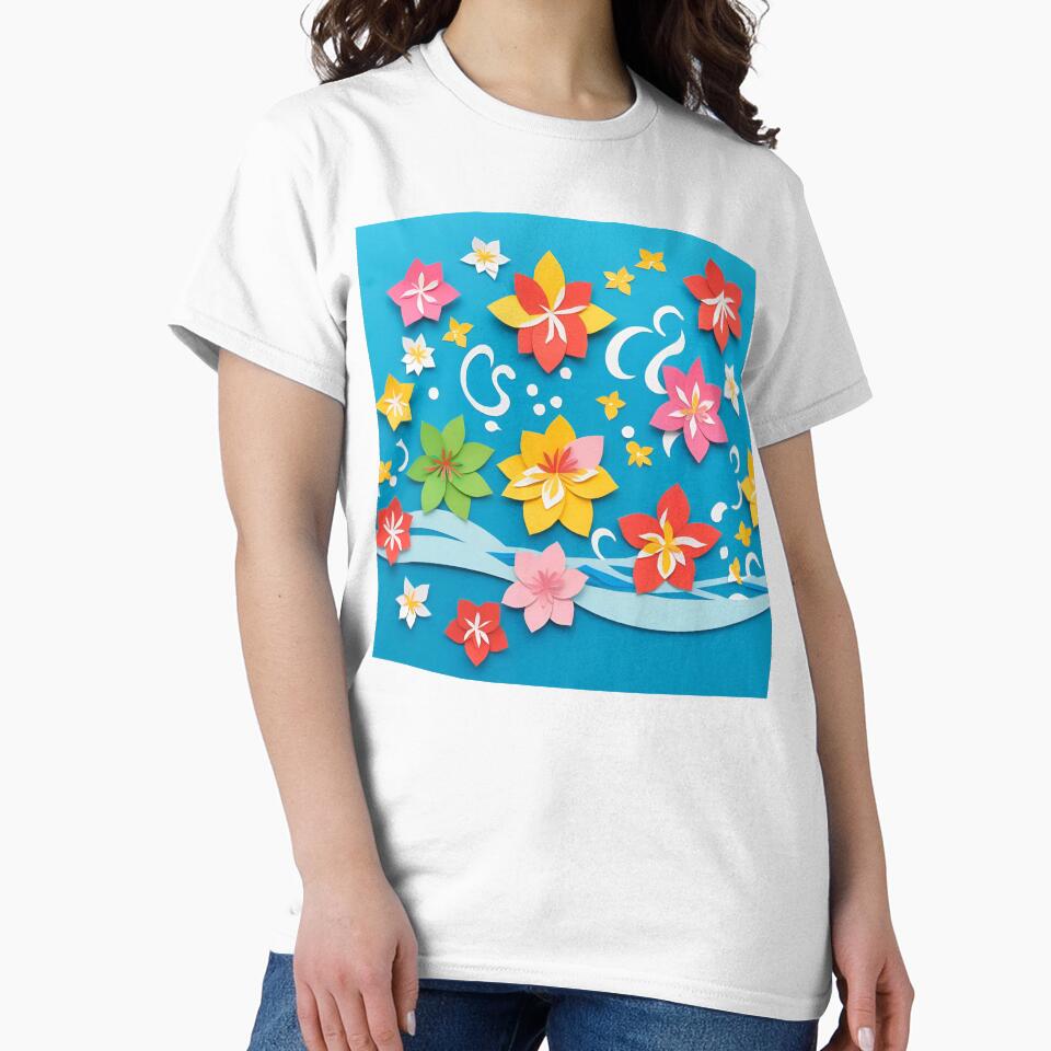 Thai style Blooming Paper Waves by Glam-OOTD