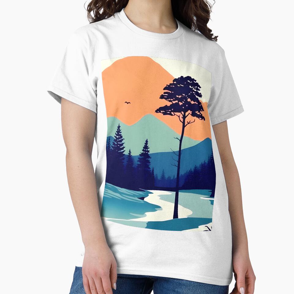 Add a Touch of Beauty and Tranquility to Your Space with Our Wide Range of Gorgeous Outdoor Tree View Prints by supeart