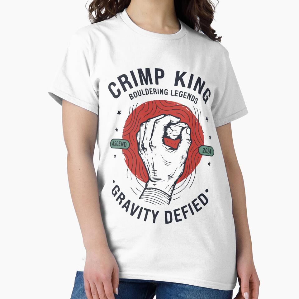 Crimp King Bouldering Legends Gravity Defied by LuminOrb